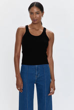 Load image into Gallery viewer, PISTOLA CHRISTY CURVED HEM TANK TOP