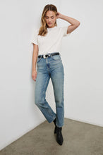 Load image into Gallery viewer, RAILS COTTON CASHMERE SHORT SLEEVE TEE - WHITE