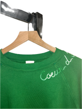 Load image into Gallery viewer, GREEN EMBROIDERED CDA SWEATSHIRT