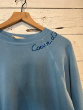 Load image into Gallery viewer, COEUR D’ ALENE EMBROIDERED SWEATSHIRT- LIGHT BLUE