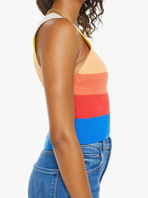 Load image into Gallery viewer, MOTHER THE ROUND NECK RIB TANK - OVER THE HORIZON