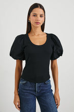 Load image into Gallery viewer, RAILS HALLIE TOP - BLACK