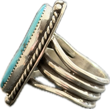 Load image into Gallery viewer, JW STERLING SILVER SLEEPING BEAUTY TURQUOISE RING - 8