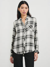 Load image into Gallery viewer, RAILS HUNTER SHIRT - IVORY DOVE ONYX