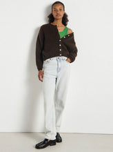 Load image into Gallery viewer, AMERICAN VINTAGE WOMEN'S CARDIGAN VITOW - MELANGE COFFEE