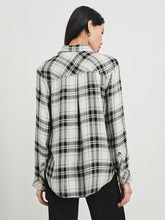Load image into Gallery viewer, RAILS HUNTER SHIRT - IVORY DOVE ONYX