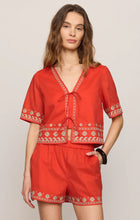 Load image into Gallery viewer, Z SUPPLY CAST OF WAVES CROPPED TOP
