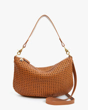 Load image into Gallery viewer, CLARE V. MOYEN MESSENGER PURSE - TAN RATTAN