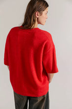 Load image into Gallery viewer, FREE PEOPLE MARGOT SOFTSPUN SWEATER TEE