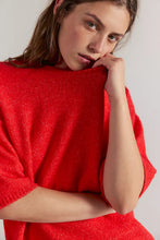 Load image into Gallery viewer, FREE PEOPLE MARGOT SOFTSPUN SWEATER TEE