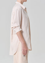 Load image into Gallery viewer, CITIZENS OF HUMANITY KAYLA SHIRT - SHERBET STRIPE