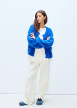Load image into Gallery viewer, AMERICAN VINTAGE CARDIGAN NIBY ROYAL BLUE MARL