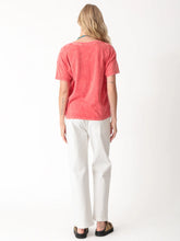 Load image into Gallery viewer, ELECTRIC & ROSE CHASE V-NECK TEE - ACID CHERRY