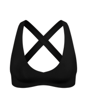 Load image into Gallery viewer, LEFT ON FRIDAY LA CROSSE TOP - JET (BLACK)
