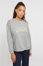 Load image into Gallery viewer, RAILS VARSITY SWEATSHIRT - LONDON GLITTER