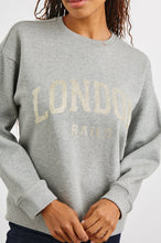 Load image into Gallery viewer, RAILS VARSITY SWEATSHIRT - LONDON GLITTER