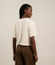 Load image into Gallery viewer, RICHER POORER RELAXED CROP TEE- BONE