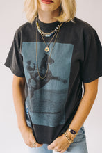 Load image into Gallery viewer, CAMPFIRE COUTURE TRICK PONY PIXEL TEE - GREY