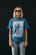 Load image into Gallery viewer, CAMPFIRE COUTURE TRICK PONY PIXEL TEE - BLUE