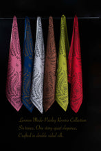 Load image into Gallery viewer, MULBERRY SILK PAISLEY REVERIE SCARF