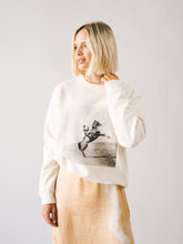 Load image into Gallery viewer, CAMPFIRE COUTURE TRICK PONY CREWNECK SWEATSHIRT - NATURAL IVORY