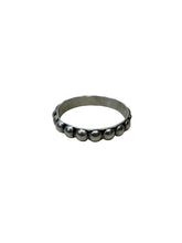 Load image into Gallery viewer, JW STERLING SILVER THIN TEXTURED BALL RING
