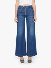 Load image into Gallery viewer, MOTHER THE PATCH POCKET HUSTLER ROLLER EXPOSED ZIP HEEL
