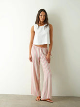 Load image into Gallery viewer, XIRENA DUSTY STRIPE JOSEPH PANT - PINK
