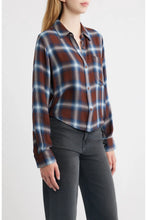 Load image into Gallery viewer, RAILS MALIN SHIRT - ESPRESSO INDIGO

