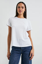 Load image into Gallery viewer, RAILS CLASSIC CREW NECK T SHIRT - WHITE

