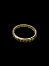 Load image into Gallery viewer, 14K GOLD STACKER RING WITH NATURAL DIAMONDS
