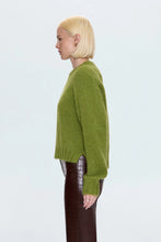 Load image into Gallery viewer, PISTOLA ADINA EVERYDAY SWEATER - PEA GREEN
