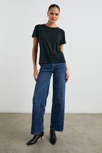 Load image into Gallery viewer, RAILS CLASSIC CREW NECK T SHIRT- BLACK
