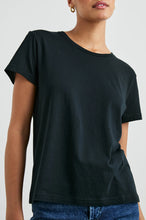Load image into Gallery viewer, RAILS CLASSIC CREW NECK T SHIRT- BLACK
