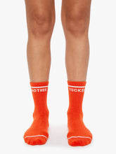 Load image into Gallery viewer, MOTHER BABY STEPS SOCKS - MANDARIN RED

