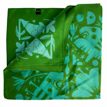 Load image into Gallery viewer, VOYAGER SILK NIGHT POLLINATORS SILK SCARF
