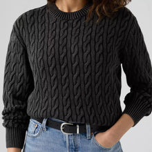 Load image into Gallery viewer, LEVI’S BOYFRIEND CABLE CREW SWEATER
