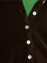Load image into Gallery viewer, AMERICAN VINTAGE WOMEN'S CARDIGAN VITOW - MELANGE COFFEE

