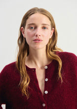 Load image into Gallery viewer, AMERICAN VINTAGE WOMEN'S CARDIGAN VITOW - CHERRY MARBLED
