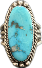 Load image into Gallery viewer, JW STERLING SILVER SLEEPING BEAUTY TURQUOISE RING - 8
