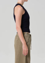 Load image into Gallery viewer, CITIZENS OF HUMANITY INEZ WAFFLE TANK (ISABLE THERMAL) - NAVY
