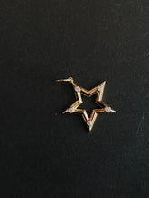 Load image into Gallery viewer, 14K GOLD CHARM, DIAMOND CUTOUT STAR
