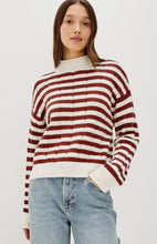 Load image into Gallery viewer, RAILS CORRINE SWEATER - RUSSET STRIPE
