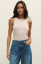 Load image into Gallery viewer, Z SUPPLY SELECT STRIPED TANK - NATURAL HEATHER
