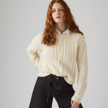 Load image into Gallery viewer, LEVI’S INES CABLE SWEATER - TOFU

