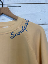 Load image into Gallery viewer, SANDPOINT EMBROIDERED SWEATSHIRT- VANILLA
