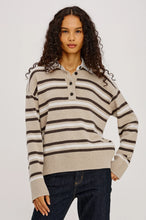 Load image into Gallery viewer, RAILS PAXTON SWEATER - HEATHER OAT STRIPE
