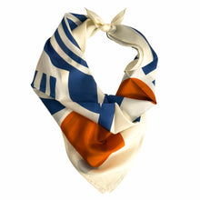 Load image into Gallery viewer, VOYAGER SILK WORKDAY BOTANICAL SILK SCARF

