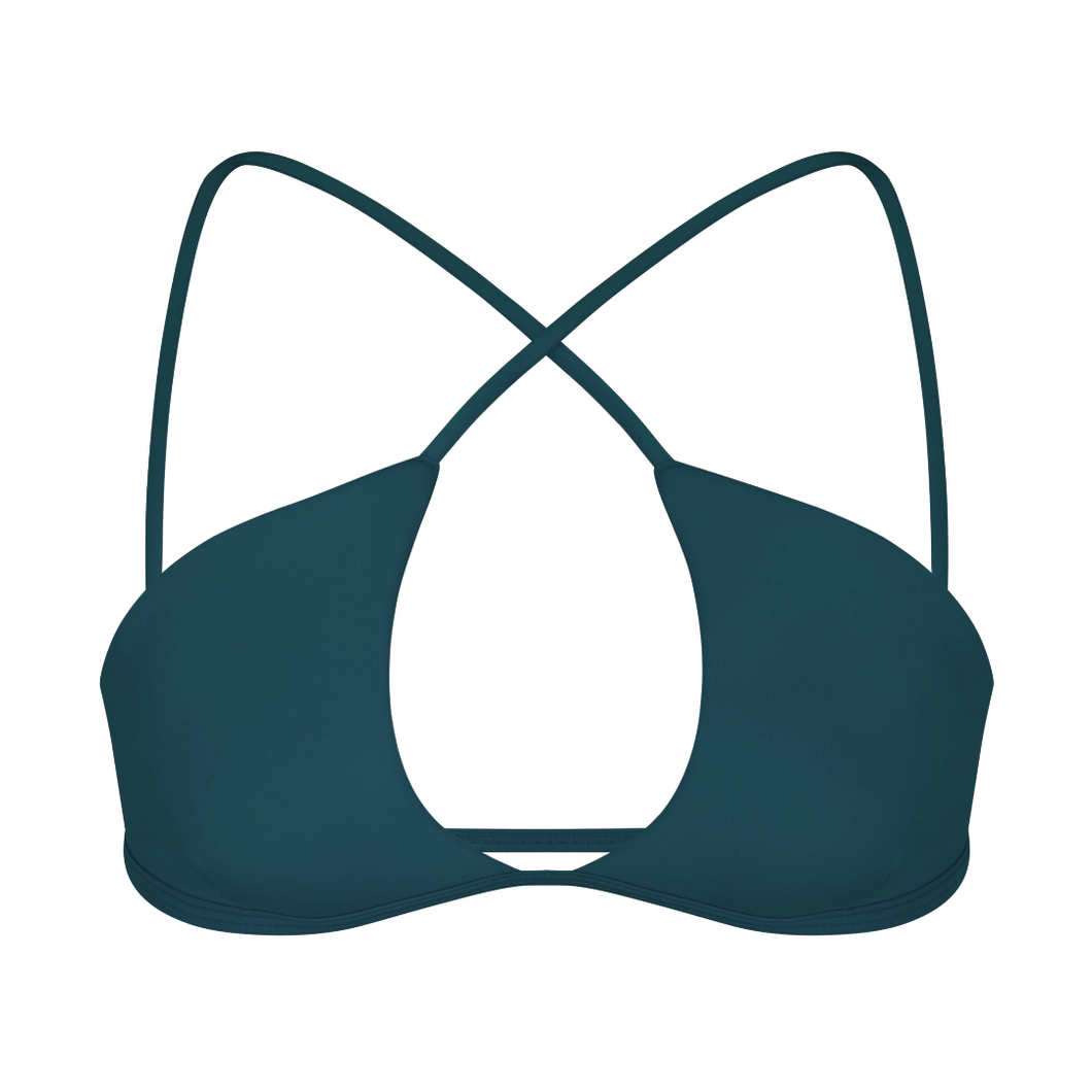 LEFT ON FRIDAY SWIM REEF TOP - DEEP END (TEAL)