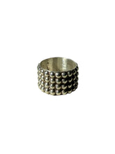 Load image into Gallery viewer, JW STERLING SILVER EXTRA THICK TEXTURED BALL RING

